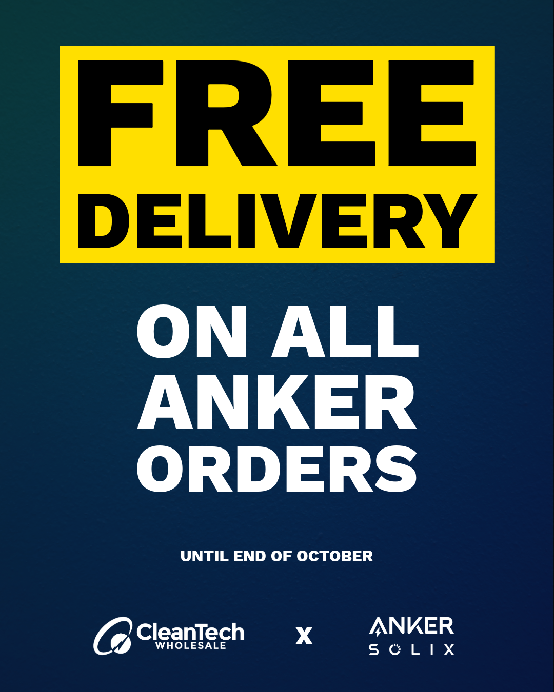 free delivery on anker infographic